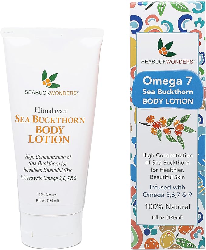 لوشن الجسم العضوي SeabuckWonders من Sea Buckthorn، 6 FL OZ - Image 2